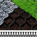VEVOR Ground Grid 27 ft x 4 ft, 1885 lbs per Sq Ft Load Geo Grid, 2" Depth Permeable Stabilization System for DIY Patio, Walkway, Shed Base, Light Vehicle Driveway, Parking Lot, Grass, and Gravel