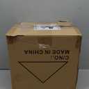 Moving Head DJ Lights, 150W RGBW LED Moving Head Lights, 6 Arms Party Light, 4 in 1 Bee-Eyes Effect Light, Red Green Starry, White & Amber Strobe, Support DMX-512 & Remote for Party Bar Disco Club DJ