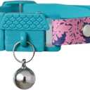 Kittyrama Botanicals Fern Cat Collar. Award Winning. Hypoallergenic, Quick Release Breakaway, Comfy & Soft. Vet Approved. Other Styles Available (Adult)