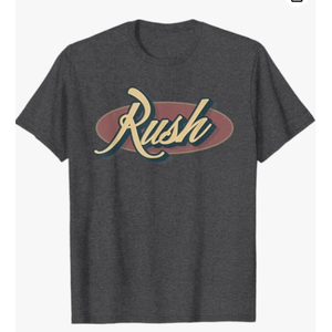 Rush Name Personalized Vintage Retro Gifts Men Women kids T-Shirt, Heather Dark Grey, M