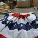 Bunting US Flag, 48", Red, White & Blue