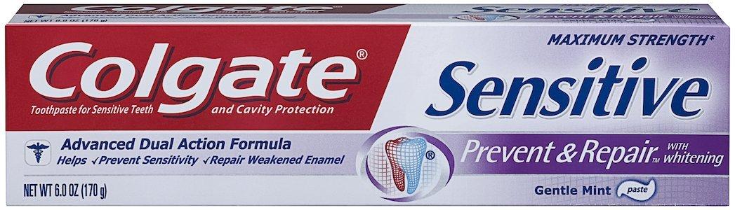 Colgate Sensitive Prevent and Repair Toothpaste, 6 Ounce (0.47 Fl Oz (Pack of 1))