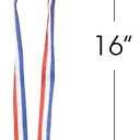 ArtCreativity Make Your Own Medals Kit, Set of 24 Custom Medals, DIY Award Medals for Kids with Patriotic Ribbons, Fun Craft Activity Kit for Parties, School and Home, Party Favors Medals