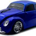 Wireless Mouse, TDRTECH Cool Sports Car Shaped Mouse 2.4GHz Optical Gaming Mouse for Computer PC Notebook Laptop-Blue
