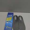 Plantar Fasciitis Feet Insoles Arch Supports Orthotics Inserts Relieve Flat Feet, High Arch (Mens 11-11 1/2 | Womens 13-13 1/2) (Gray)