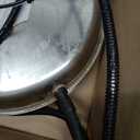 Large Chicken Water Heater Base, 15" Metal Heated Chicken Waterer 5 Gallon, Freeze Proof Chickens Coop Winter Deicer Heated Base, Poultry Drinker Heater Base for Outdoor Coops & Cold Winter