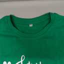 St Patricks Day Shirt Women Lucky Spirits Shirts Lucky Shamrock Graphic Tee Shenanigans Short Sleeve Tops S