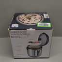 Aroma Housewares Professional Plus ARC-5000SB 20 Cup (Cooked) Digital Rice Cooker, Food Steamer, Slow Cooker, Stainless Exterior/Nonstick Pot, Silver, Black, 10-cup uncooked/20-cup cooked/4QT