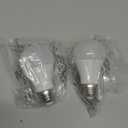 Amber Sleep Light Bulbs, Blue Light Blocking, A19 9W(60 Watt Equivalent) Dim Light Bulbs for Lamp, 1800K Warm Light Bulb, E26 for Healthy Sleep Bedroom Kids Room, 4.30X2.35X2.35 Inch, 2 Pack