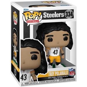 Funko Pop! NFL: Legends - Troy Polamalu - Steelers - Collectable Vinyl Figure - Gift Idea - Official Merchandise - Toys for Kids & Adults - Sports Fans - Model Figure for Collectors (OS, Multicolor)