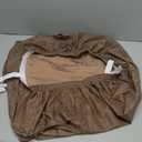 Office Chair Covers Elastic Waterproof Chair Covers, Detachable, Suitable for Restaurants, Kitchens, Living Rooms, and Offices, Coffee Color, 2-Pack