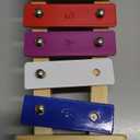 Xylophone for Kids,Glockenspiel with 2Child Safe Mallets 8Notes Diatonic,Colorful Metal Bars with Educational Development Musical,Xylophone for Toddlers,Kid Toy as Holiday/Birthday DIY Id