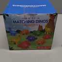 26PCS Dinosaur Alphabet Learning Toys for Toddlers Kids 3-5, Montessori Educational Toys Gifts for 3 4 5 Year Old Boy Girl, Preschool Learning Activities, Double Sided ABC Matching Game