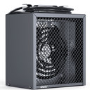 Shinic 240V Electric Garage Heater, 4,800W Fan-Forced Portable Heater with Thermostat, Covers 500 Sq. Ft.