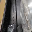 4-Tier Metal Shelving Unit, Supermarket Heavy Duty Garage Standing Shelf, Stores Storage Rack Retail Display Racks, for Home Kitchen and Warehouse, W 31.4" x H 67" (Black)