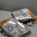 ECCPP Headlight Assembly Replacement Fit For Nissan Frontier 2009-2019 Driver and Passenger Side Headlamps