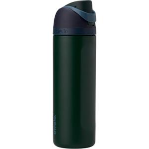 Owala FreeSip Insulated Stainless Steel Water Bottle with Straw, BPA-Free Sports Water Bottle, Great for Travel, 24 Oz, Lost Signal