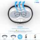 Ukoke UUC06S Ultrasonic Cleaner, Professional Jewelry Cleaner for Eyeglasses, Rings and Watches, 42kHz Portable Sonic Cleaner with 600ml Capacity Stainless Steel Tank