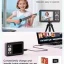 Digital Camera, FHD 1080P Point and Shoot Camera with 32GB SD Card, 2 Batteries, 16X Zoom, Anti Shake, Compact Small Design for Kids Teens Students Girls Boys (Black)