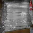 PAMI 1000-Pack Durable Heavy Weight Disposable Plastic Cutlery for Parties Weddings Catering (Knives Regular White)
