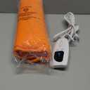 Deepsoon Heating Pad, Electric Heating Pads for Back, Neck, Abdomen, Moist Heating Pad for Shoulder, Knee, Arms, Legs, Dry/ Moist Heat & Auto Shut Off, Christmas Gifts for Men and Women, Orange, 24x20 Inch