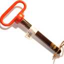 Hard-to-Find Fastener Hardened Grade 5 Hitch Pins, Durable Heavy Duty Heat-Treated Hitch Pins for Trailers & Tractors, 3/4 x 6-1/2-Inch