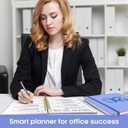 2026 Planner, Weekly and Monthly Calender Planner, Jan 2026 to Dec 2026, Hardcover 2026 Calendar Book with Tabs & Inner Pocket, Office Home School Supplies for Women & Men - A4 (8.5" x 11"), Lavender