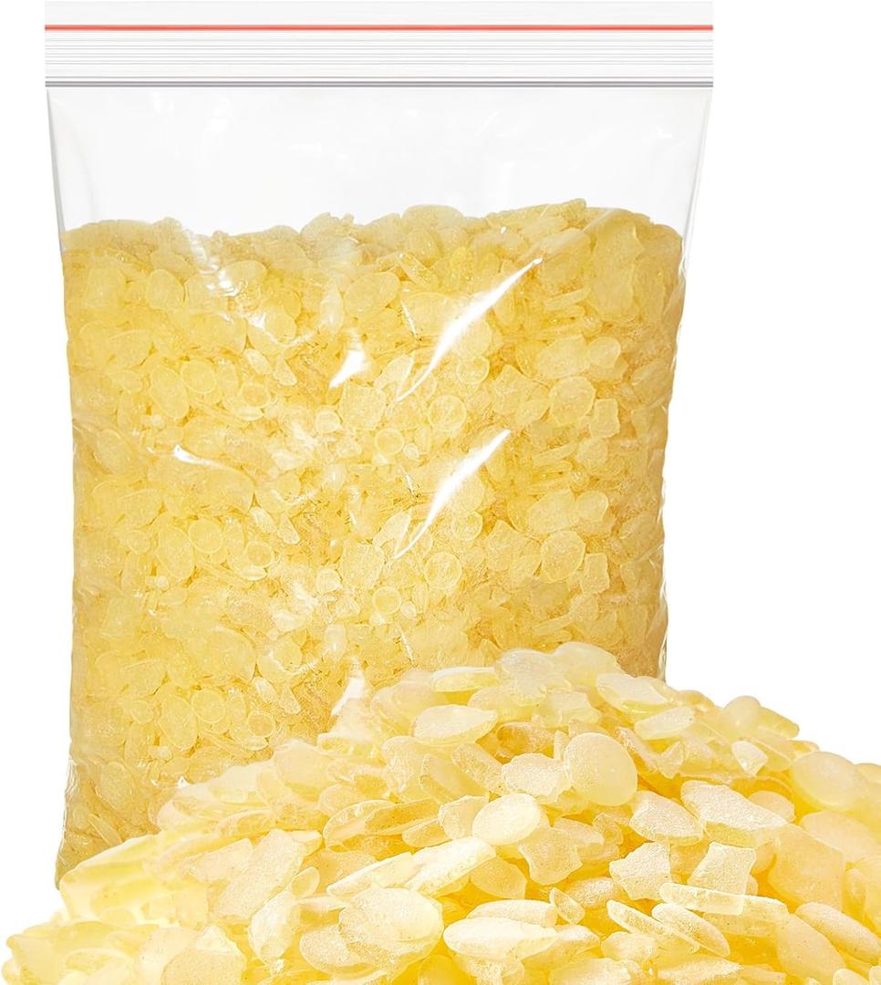 Threlaco 1.1 Pound Damar Resin for Make Encaustic Medium Damar Resin for Adds a Nice Shine and Transluscency to Beeswax, Ideal for DIY Projects