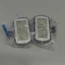 AEVETE Refrigerator Thermometer Digital Fridge Freezer Thermometer with Magnetic Back Large LCD, No Frills Easy to Read (Black-2 Pack)