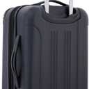 Travelers Club Chicago Hardside Expandable Spinner Luggage, Black, 22" Carry-On