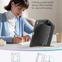 ESR for iPad Air 13 Inch Case M4/M3/M2 (2026/2025/2024), Vertical Stand Cover, Multi Stand Angles, Ultra-Stable Case with Pencil Holder, Flip Series, Black