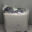 HOMELYSIAN Chair Cushions for Dining Chairs, Non Slip Chair Pads with Ties and Washable Covers, Memory Foam Kitchen Chair Cushions Set of 6, 16"X16"X2.5", Black