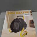 Orvella Greenhouse Heater with Digital Thermostat, Grow Tent Heater, Overheat Protection & Fast Heating, Electric Space Heaters for Patio, Garage