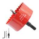 3.11 inch Hole Saw, LAIWEI bi-Metal Hole Cutter. for Drilling Wood, Aluminium Profiles, PVC, plasterboard, etc. Round Knife Calibre 3-1/8"(79mm)