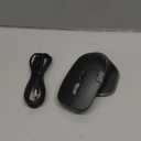 TECKNET Wireless Mouse, Bluetooth Mouse (BT5.3/5.0 & 2.4G) Rechargeable Ergonomic Optical Mouse with 6 Adjustable DPI, Side Scroll, Quiet Clicks, USB A Receiver, 7 Buttons, Wide Compatibility  Black