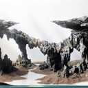 Fish Tank Decor Rocks.Aquarium Decoration Model.Easy and Quick Solution for Aquascaping.(Twilight)