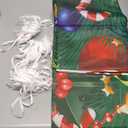 ZTHMOE 1PC 16x7ft Merry Christmas New Year Garage Door Banner Decorations Xmas Winter Pine Tree Gift Balls Photography Backdrop Home Family Wall Cover Holiday Party Supplies