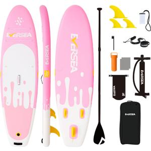 Inflatable Stand-Up Paddle Boards  Available 32"/33"/34" Widths Inflatable Paddle Board with SUP Accessories, Camera Mount, Basic All-Around SUP Board for All Skill Levels, Up to 450lbs