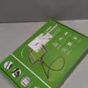 Large 10X Rechargeable Magnifying Glass for Reading with Light Hands Free Magnifying Glass Neck Wear Magnifier with 50 Led Lights Full Book Page Magnifier for Seniors Low Vision Elderly