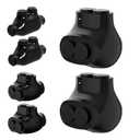 6 Pack 2 Port Insulated Multi Connectors Aluminum to Copper Wire Connectors Slotted Allen Hex Splice Insulated Cable Connectors (2-14AWG 4-14AWG Wire Range)