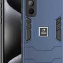 Phone Case Compatible with Tecno Pop 5 Pro,Compatible with Tecno Pop 5 Pro BD4j BD4h Case Dual-Layer Drop-Proof TPU+PC 2-in-1 Protective Case Blue