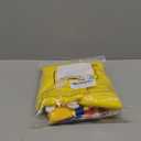 6 Pcs Storybook Costumes Fairy Tale Puppet Costumes Includes Short Sleeve Nose Hat Suspender Bow Gloves Fairytale Character Halloween Outfit for Adults Yellow