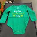 Baby Boys Girls Cotton Romper Newborn Funny Saying Bodysuit Long Sleeve Infant Neutral Jumpsuit 0-12 Months