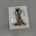 YTC Small Green Colored Alien Figurine Statue with Hands Up Escaping