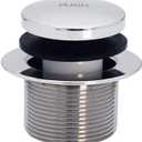 Westbrass D3322-26 1-1/2-Inch NPSM Coarse Thread Tip-Toe Bath Drain, Polished Chrome