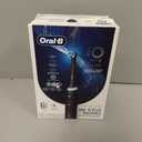 OralB Rechargeable Electric Toothbrush, iO5 Limited Deep Clean & Whiten, 5 Cleaning Modes, Visual Pressure Sensor to Protect Gums, Travel Case, 3 Brush Heads, Black