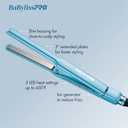 BabylissPRO Nano Titanium Specialty Ionic Hair Straightener, Professional Flat Iron For All Hair Types