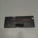 MZOO Luxury Sleep Eye Mask for Side Sleeper Men Women, Zero Eye Pressure 3D Sleeping Mask, Light Blocking Patented Design Night Blindfold, Soft Eye Shade Cover for Travel, Black