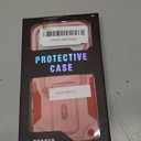 Goton for iPhone 17 Pro Case with Privacy Tempered Glass Screen Protector & Camera Lens Protector, Compatible with MagSafe, Invisible Kickstand, Shockproof Phone Cover, Pink