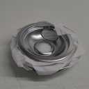 WB31T10010 WB31T10011 Electric Stove Drip Pans Chrome Fit for Kenmore Hotpoint GE Electric Surface Burner by Cenipar-Includes 8 inch(2 Pack) and 6 Inch(2 Pack) Drip Pans